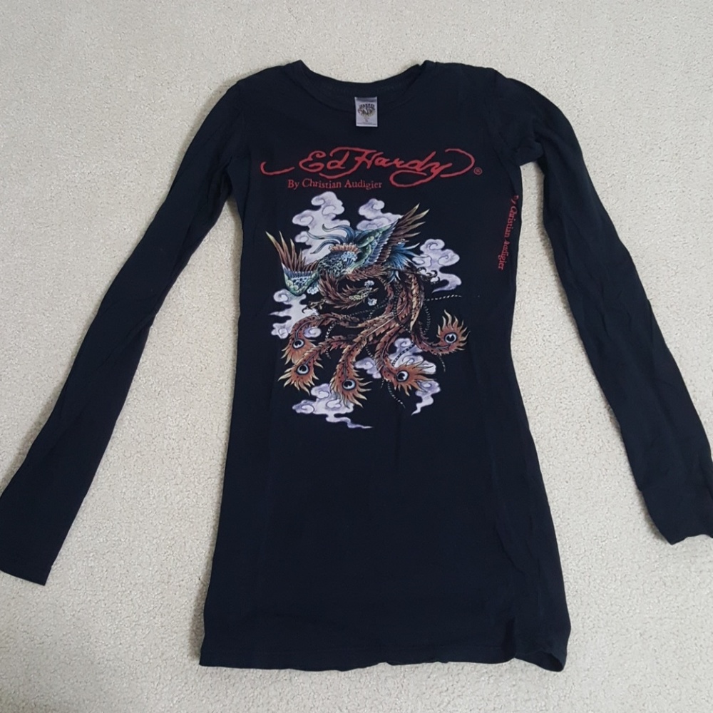 Ed Hardy long sleeve tee donating 9/1